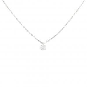 ティファニー ソリティア ネックレス 0.21CT E VS1 3EXT