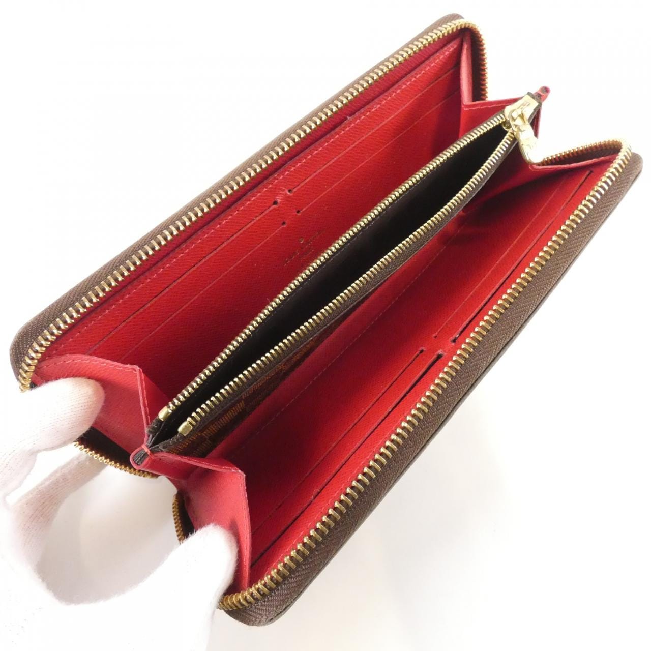 ルイヴィトン ダミエ ポルトフォイユ クレマンス N60534 財布