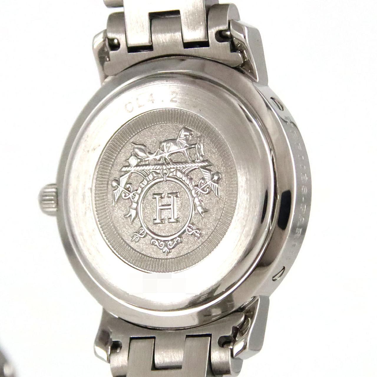【ノーメンテナンス還元価格】エルメス クリッパー CL4.210 SS クォーツ