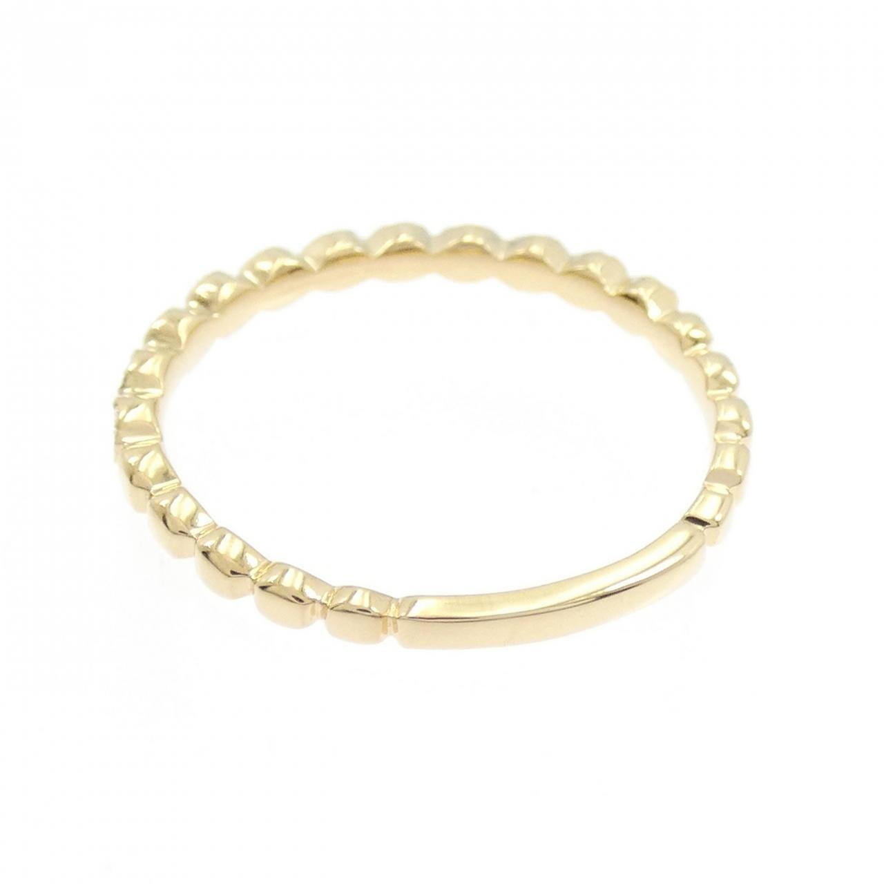 【リメイク】K18YG ダイヤモンド リング 0.10CT