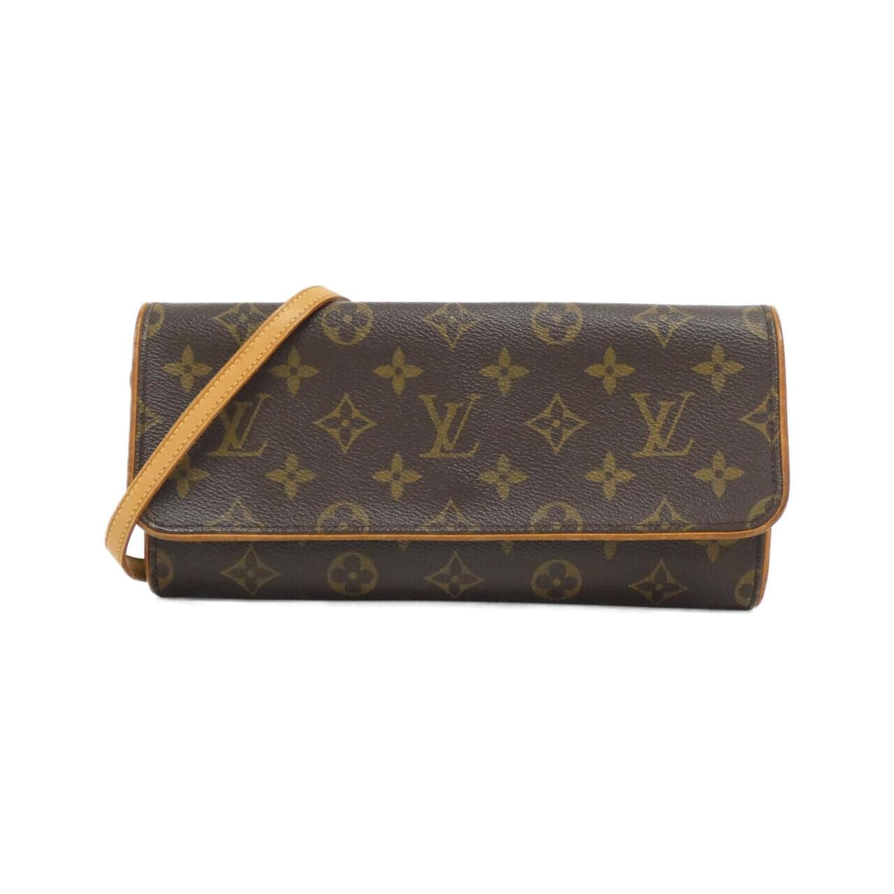 ルイヴィトン モノグラム ポシェット ツイン GM M51852 ショルダーバッグ