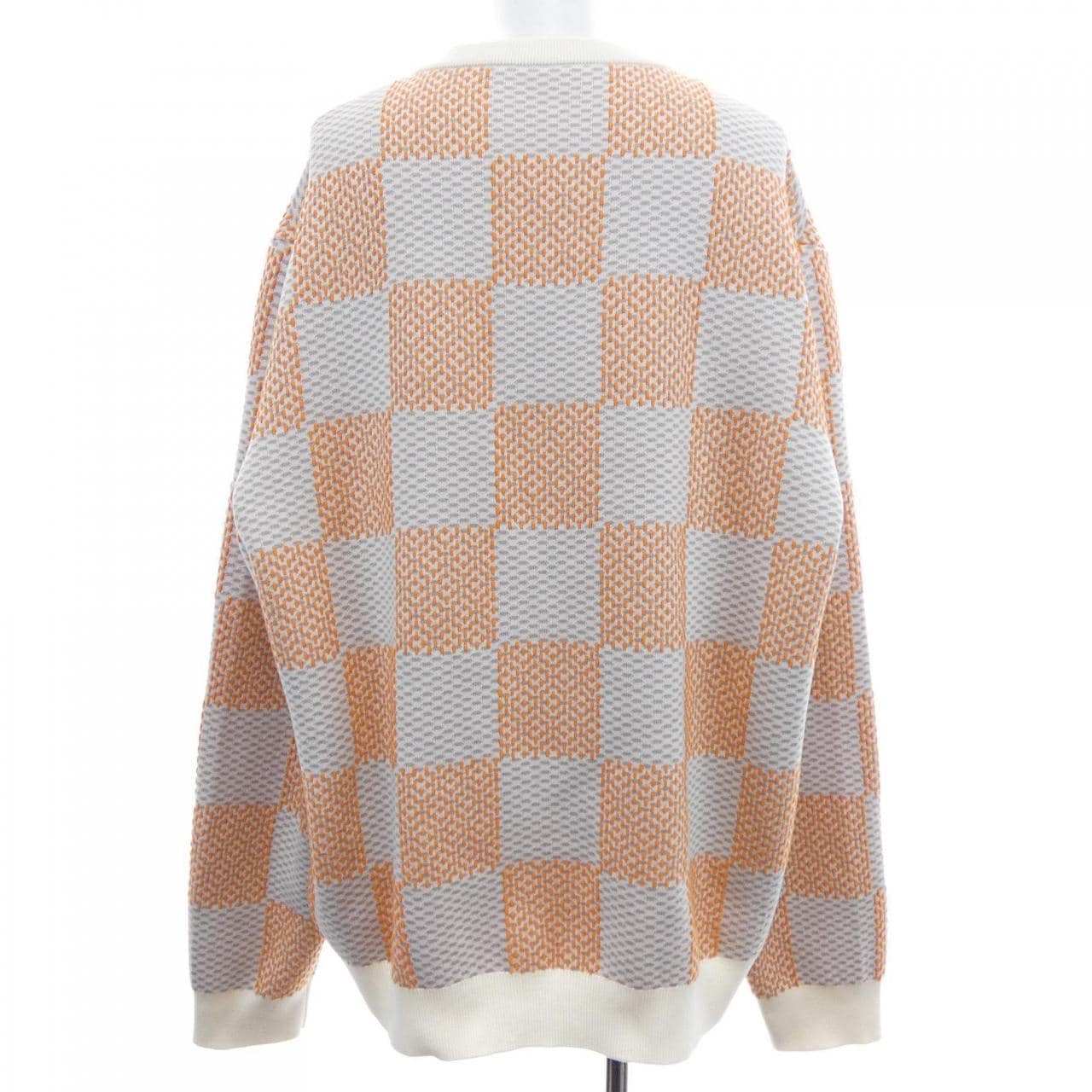 ルイヴィトン LOUIS VUITTON ダミエジャガードコットンプルオーバー HQN81WZ34 ニット