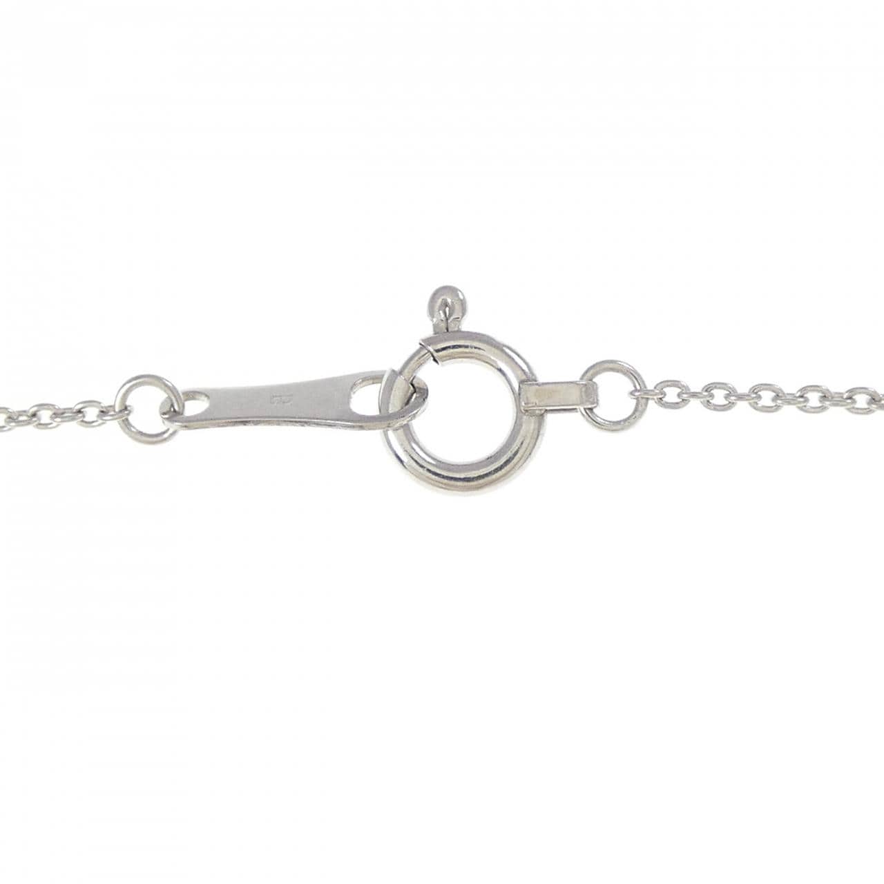 PT950/PT850 ソリティア ダイヤモンド ネックレス 0.301CT D VS1 3EXT