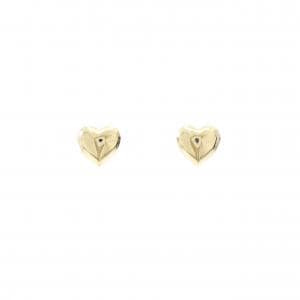 K18YG ハート ピアス