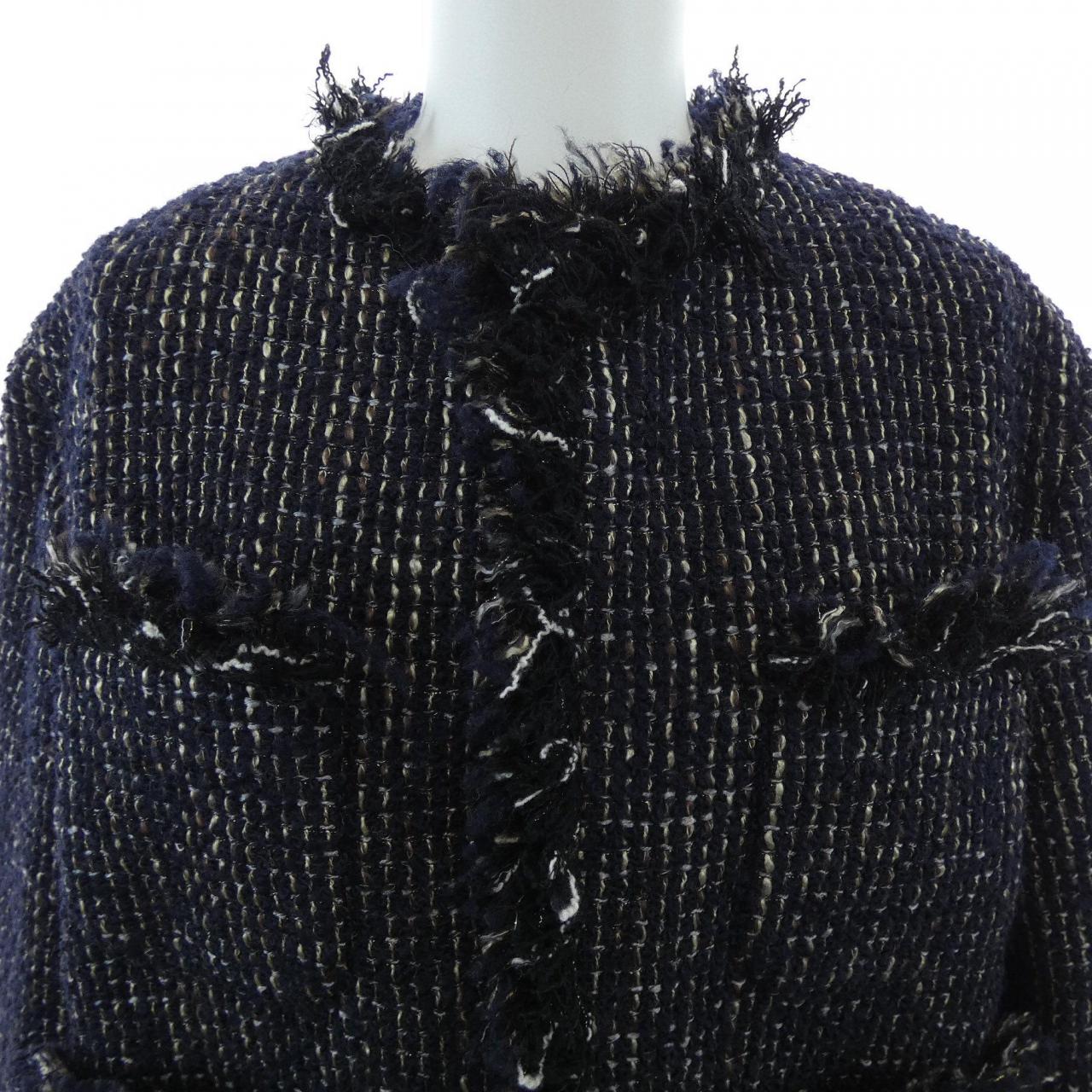 サカイ SACAI TWEED PADDED JACKET 23-06841 ジャケット