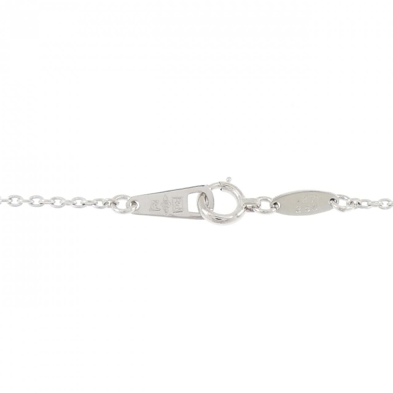PT900 ハート ダイヤモンド ネックレス 0.27CT