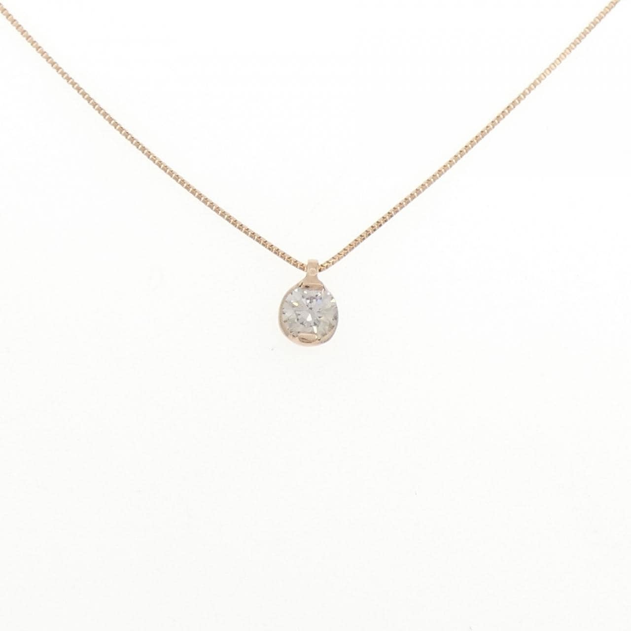 K18PG ダイヤモンド ネックレス 0.20CT