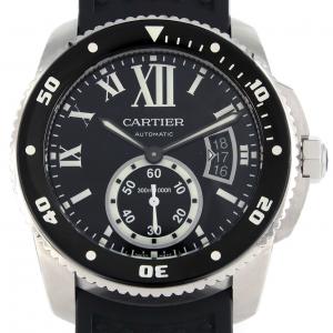 Cartier亚 Calibre de Cartier Diver W7100056 SS自动上弦