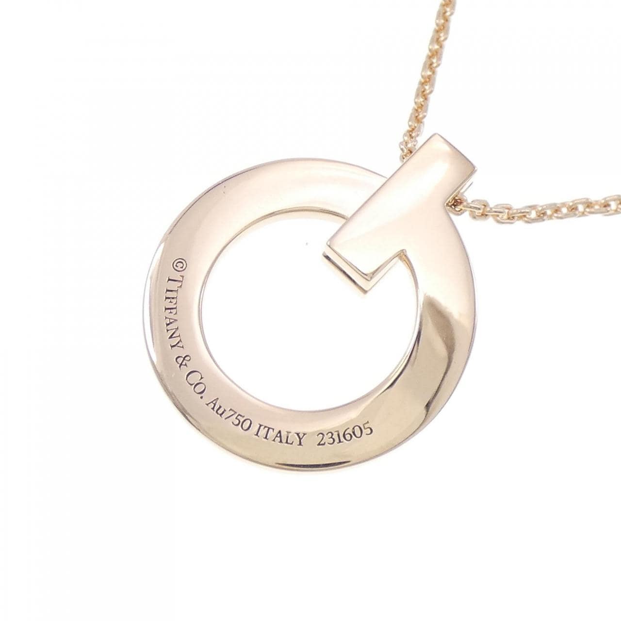TIFFANY T One Circle Small Necklace