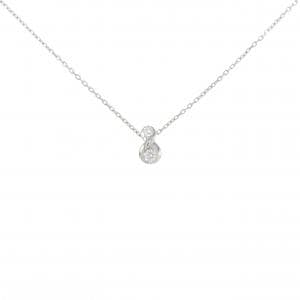 Royal Asscher Diamond Necklace 0.06CT