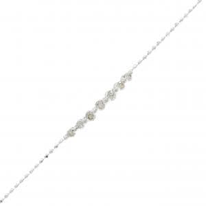 K18WG ダイヤモンド ブレスレット 0.30CT