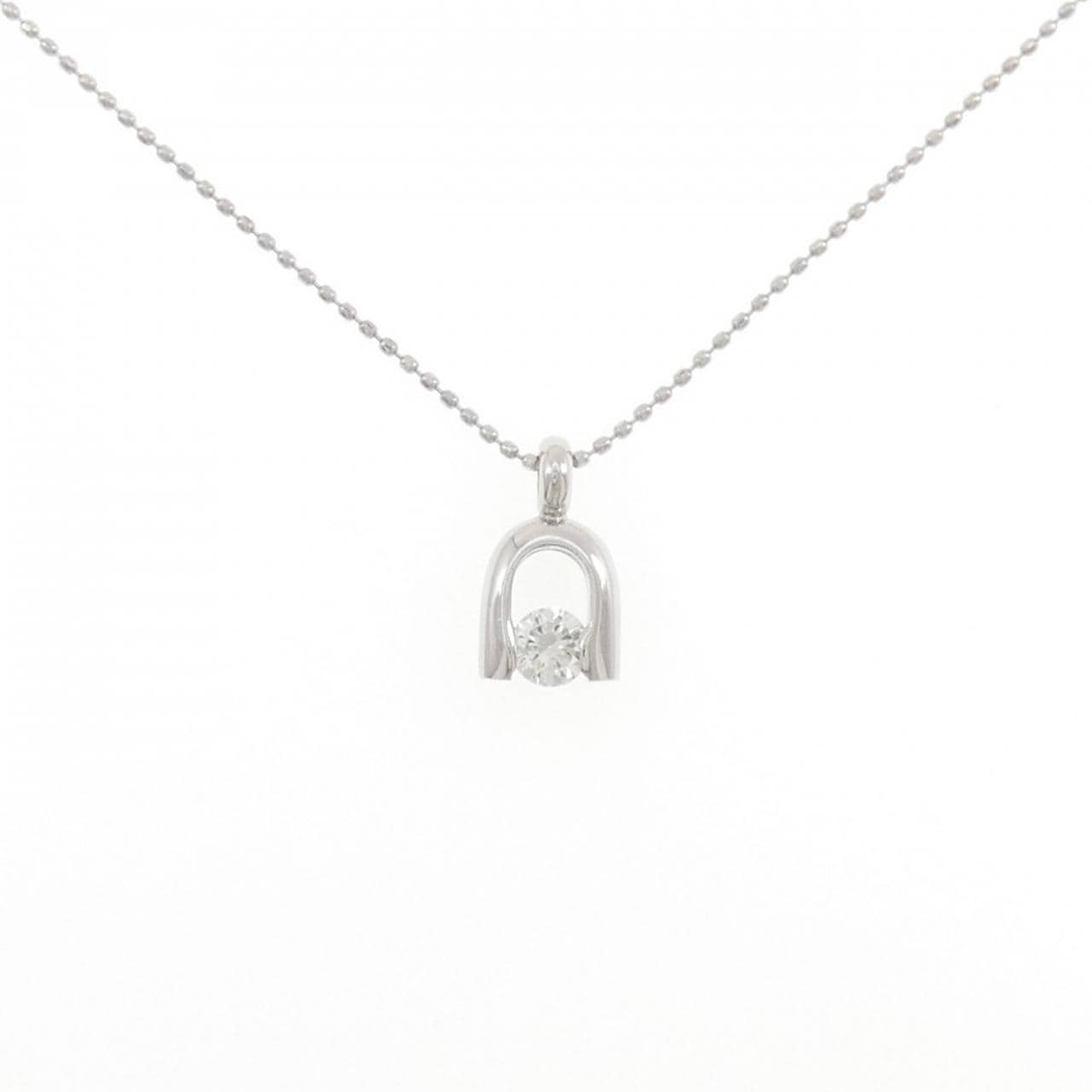 PT900/PT850 ダイヤモンド ネックレス 0.20CT