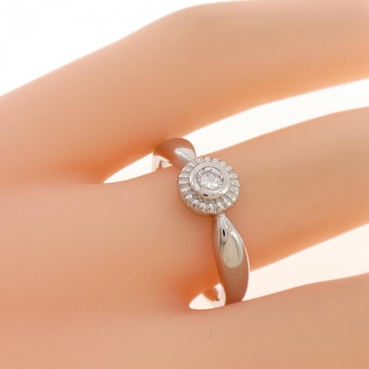PT900 ダイヤモンド リング 0.10CT