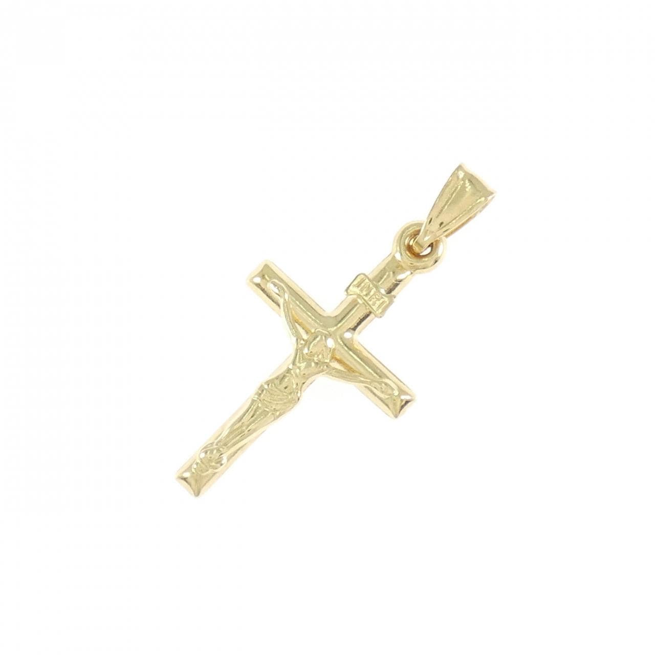 【新品】K18YG クロス ペンダント