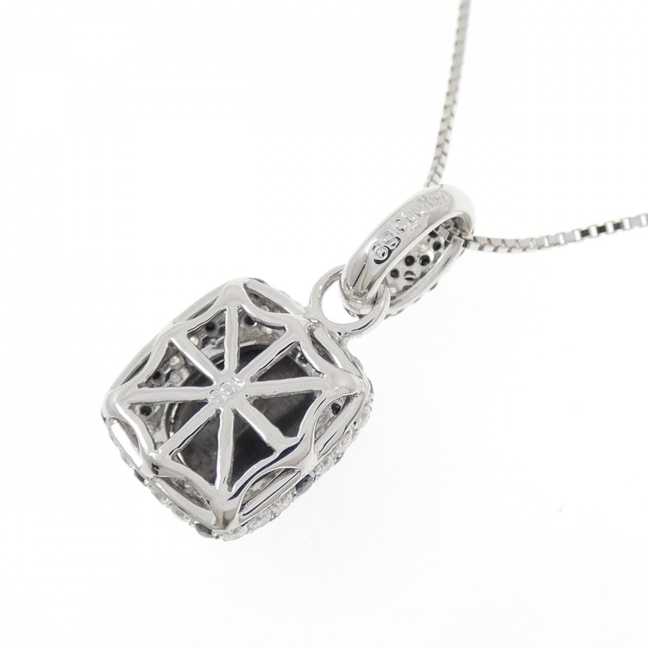 18KWG/K18WG ダイヤモンド ネックレス 1.88CT