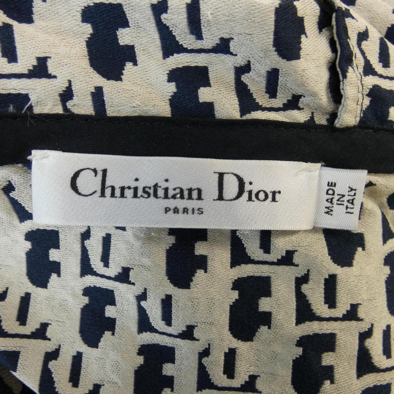 クリスチャンディオール CHRISTIAN DIOR オブリーク テクニカルタフタ 127R40A2970 ワンピース