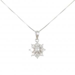 PT900/PT850 ダイヤモンド ネックレス 0.50CT