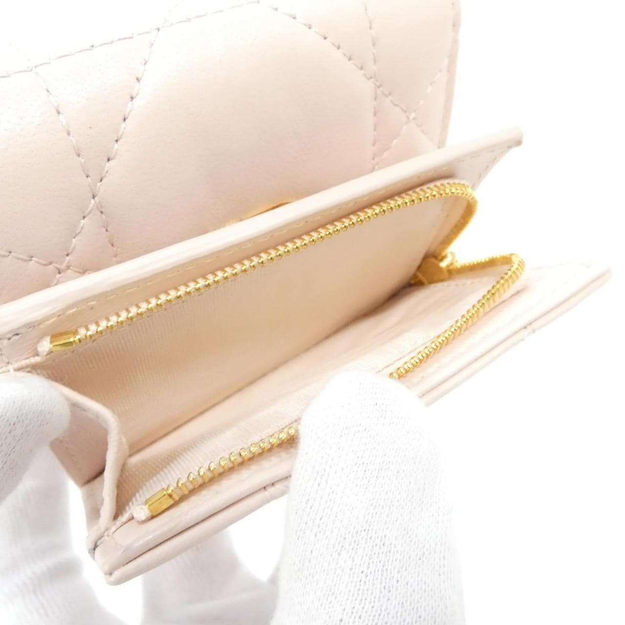 【未使用品】クリスチャンディオール ディオール カロ ハイビスカス S4207UHNN 財布