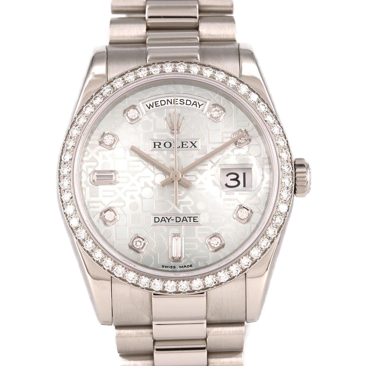 ロレックス デイデイト 118346A. PT 自動巻