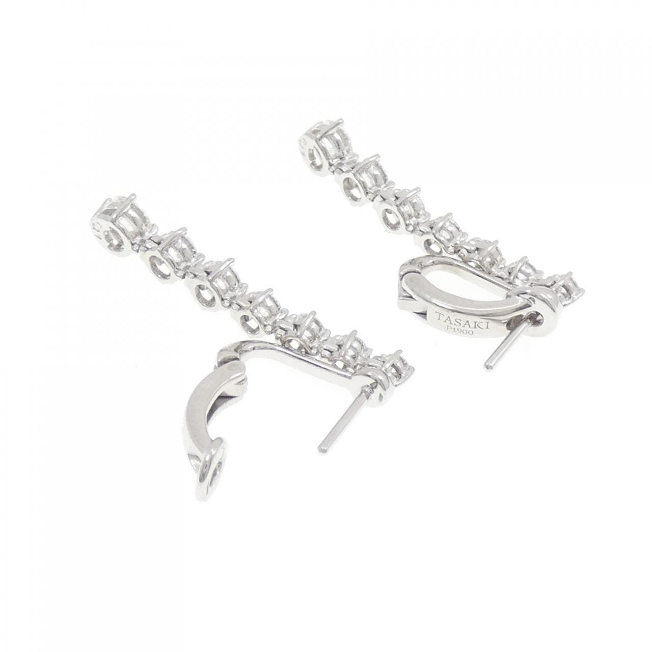 タサキ ダイヤモンド ピアス 0.54CT