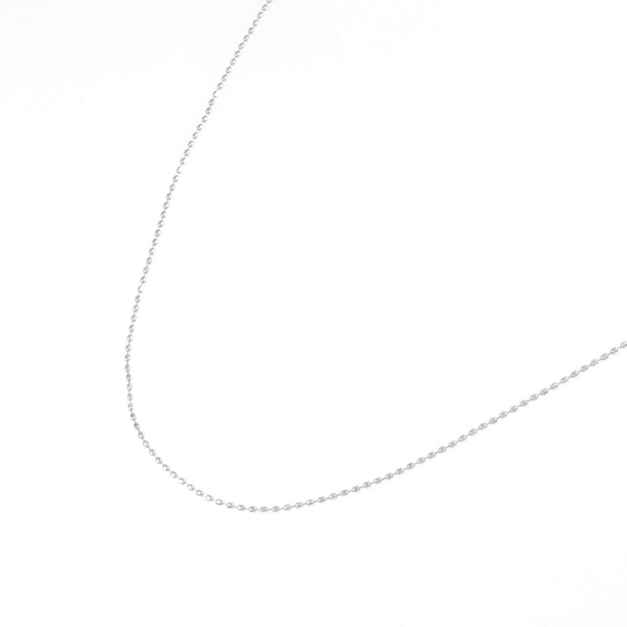 K18WG ネックレス