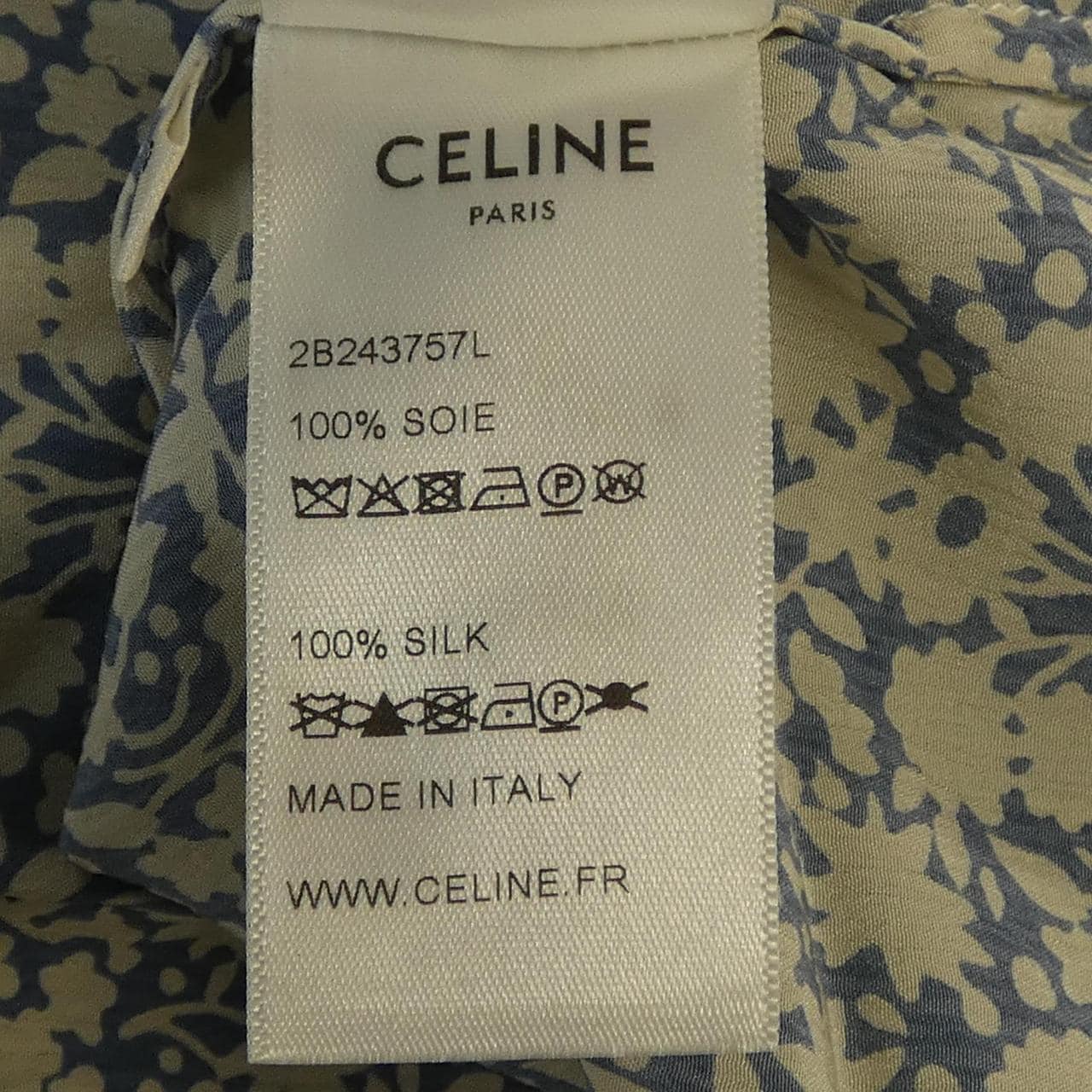 セリーヌ CELINE 2B243757L S／Sシャツ