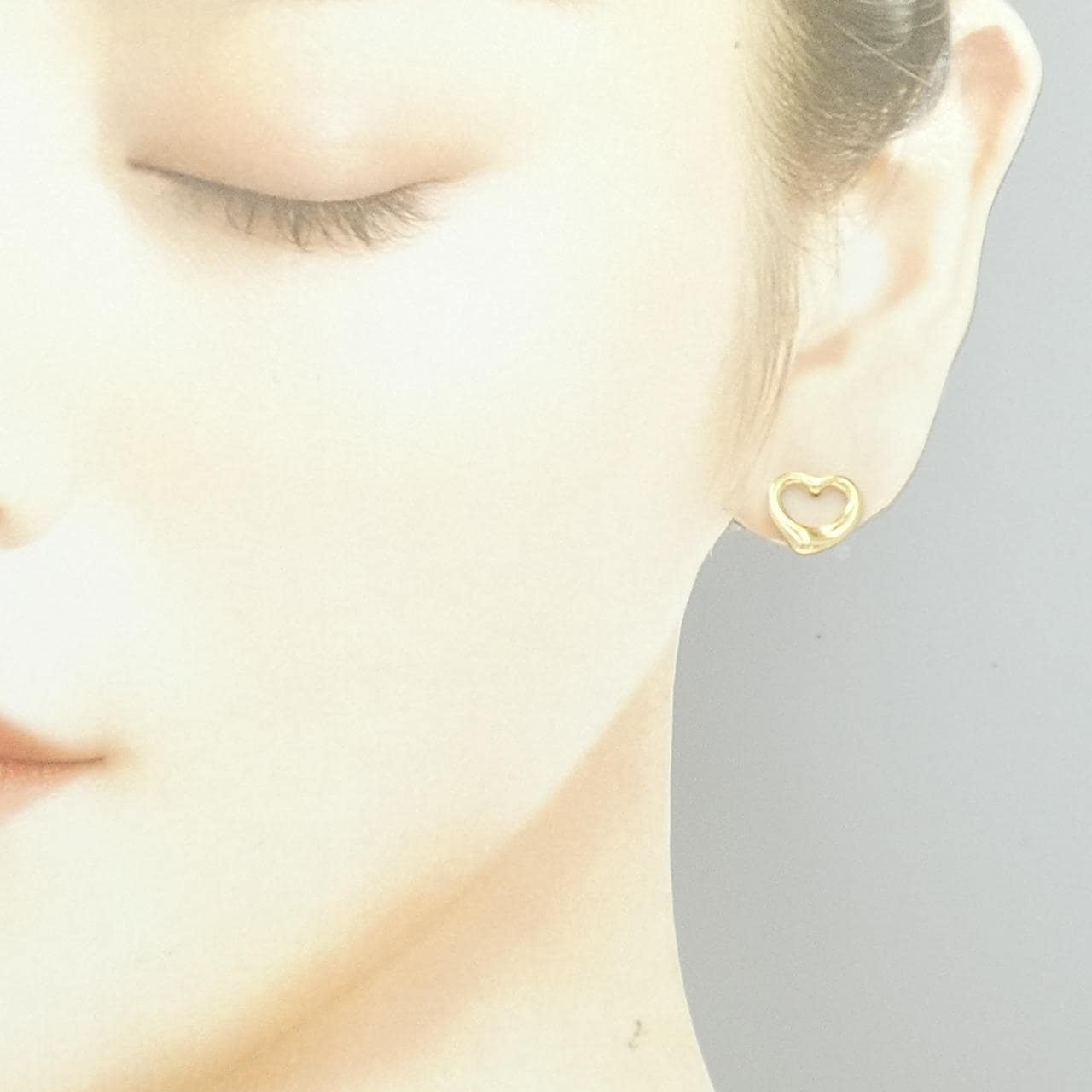 ティファニー オープンハート ピアス