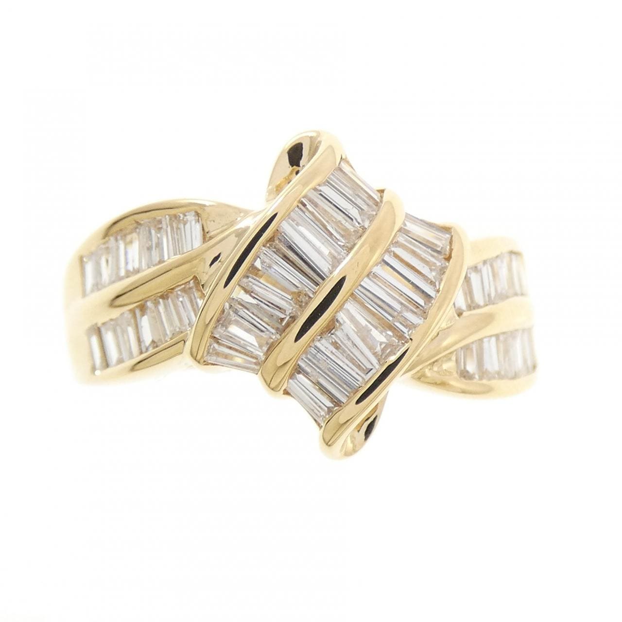 K18YG ダイヤモンド リング 1.00CT