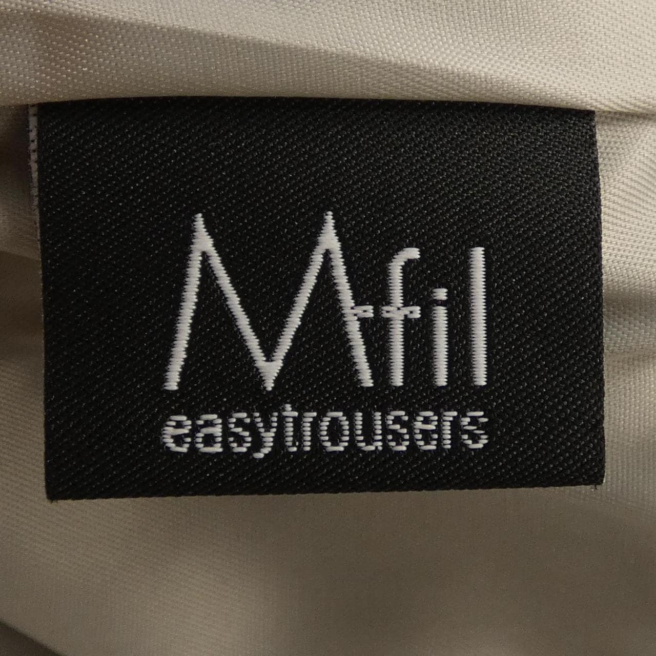 エムフィル M.FIL パンツ