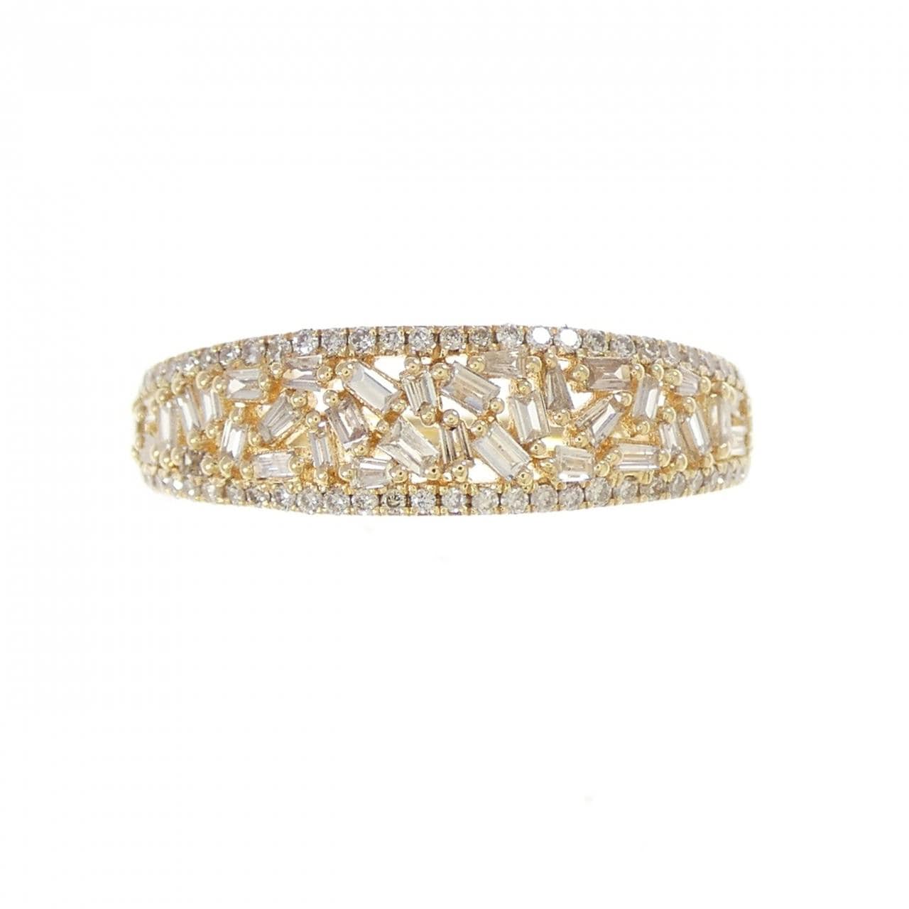 K18YG ダイヤモンド リング 0.45CT