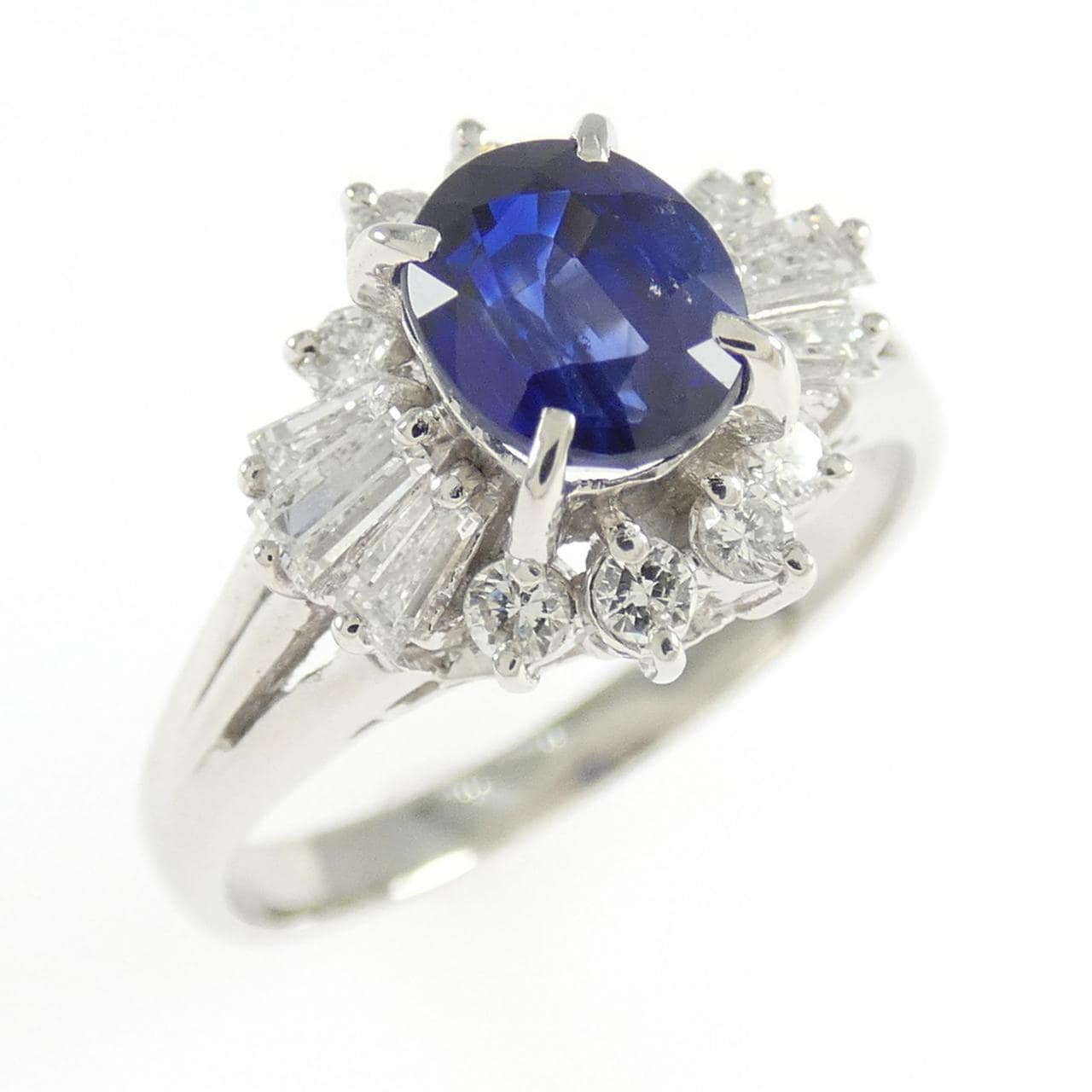 PT900 サファイヤ リング 0.98CT