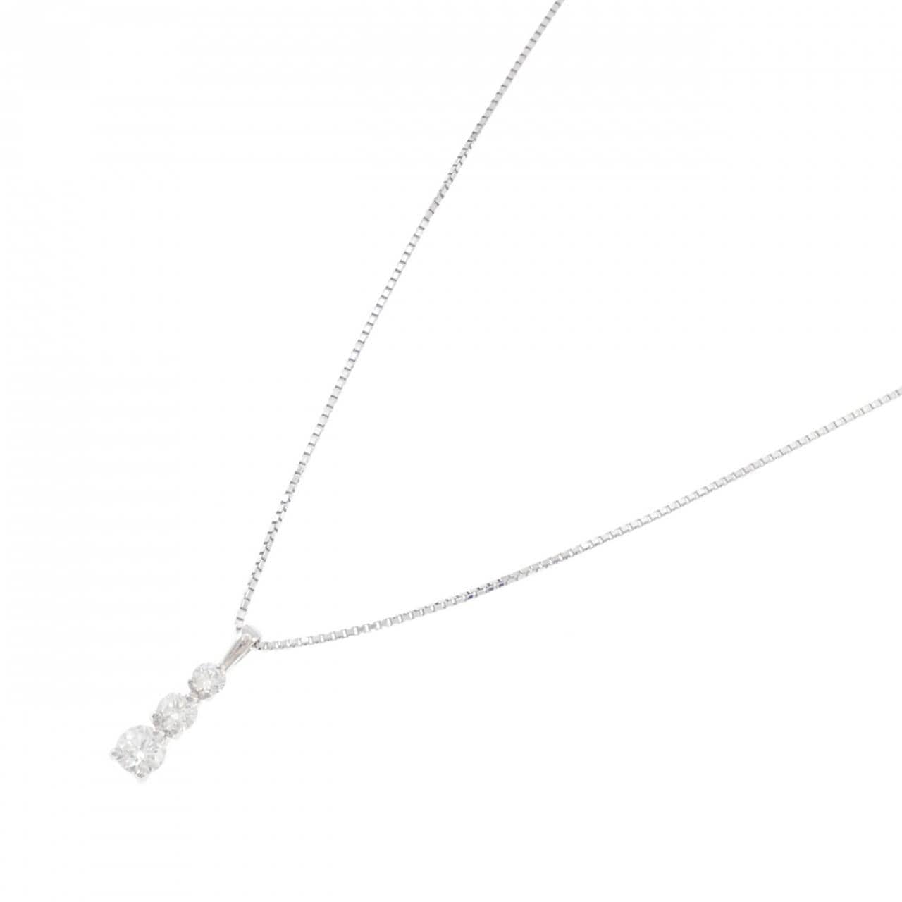 トリロジー ダイヤモンド ネックレス 0.50CT