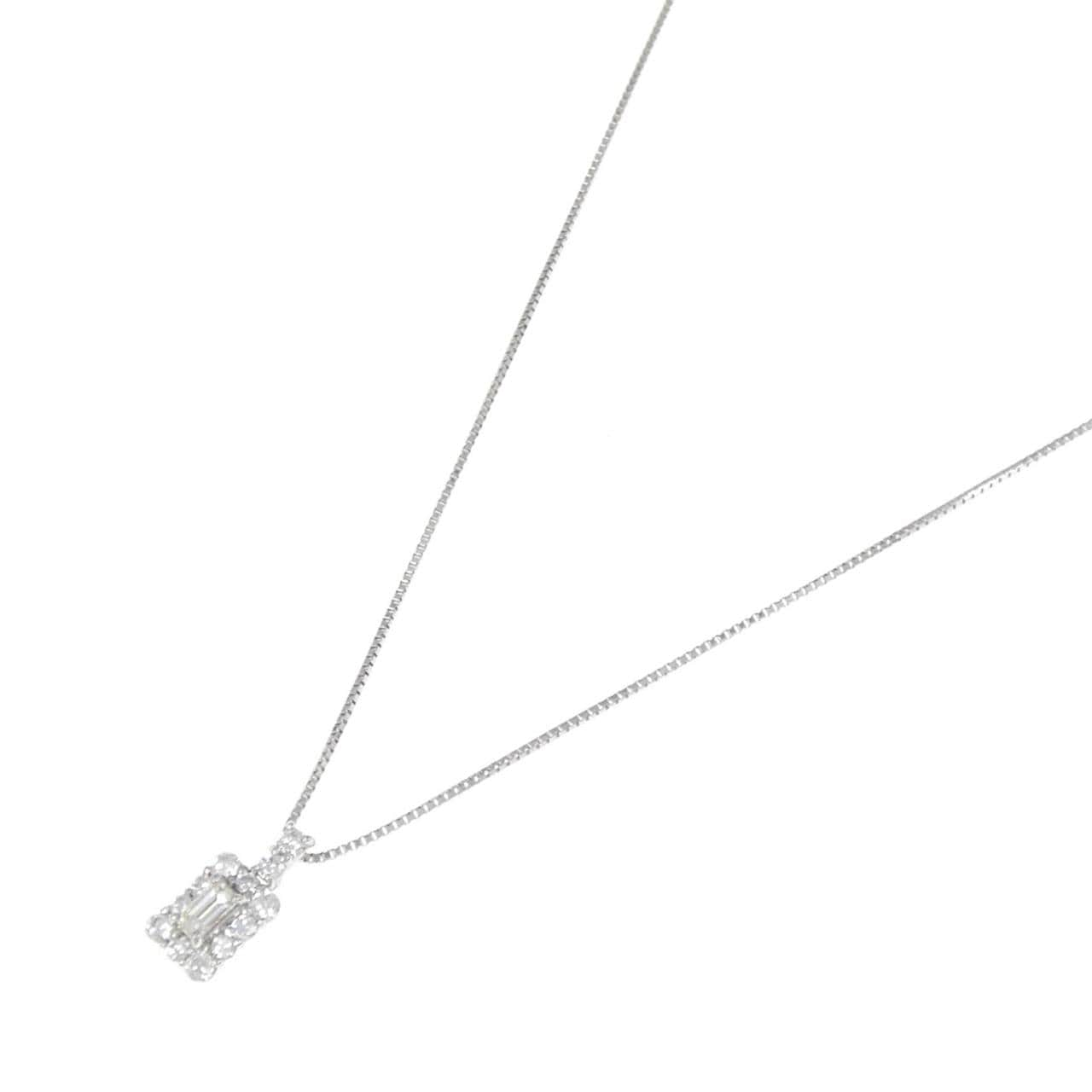 PT ダイヤモンド ネックレス 0.12CT