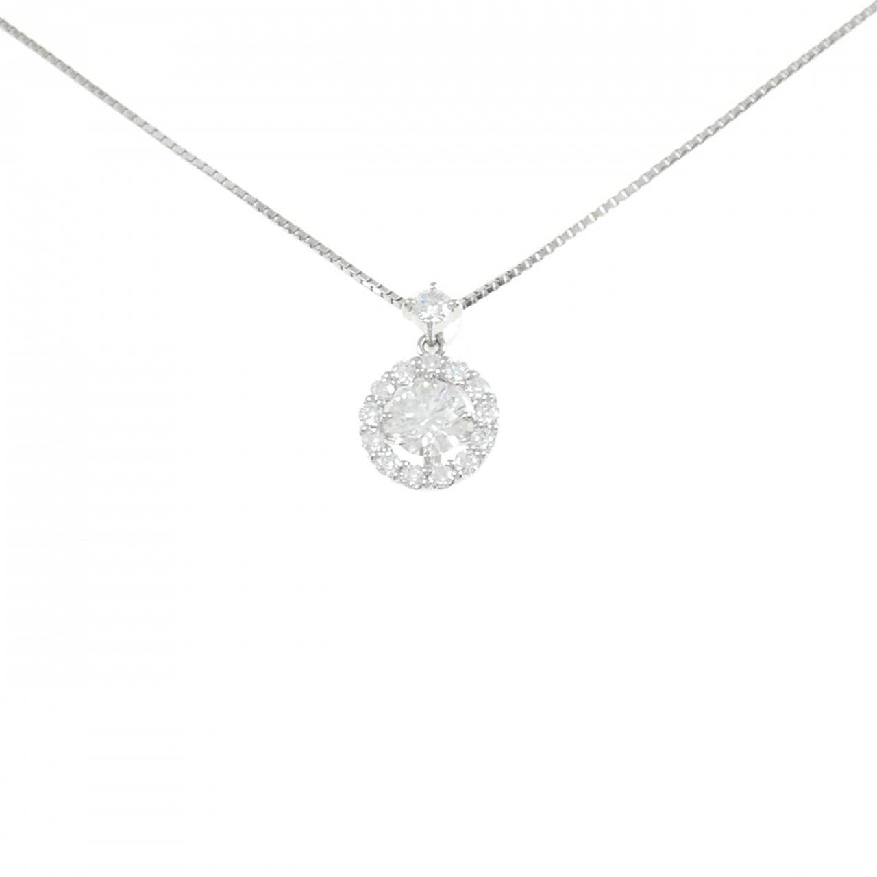 [新品] PT鑽石項鍊 0.516CT E SI1 VG