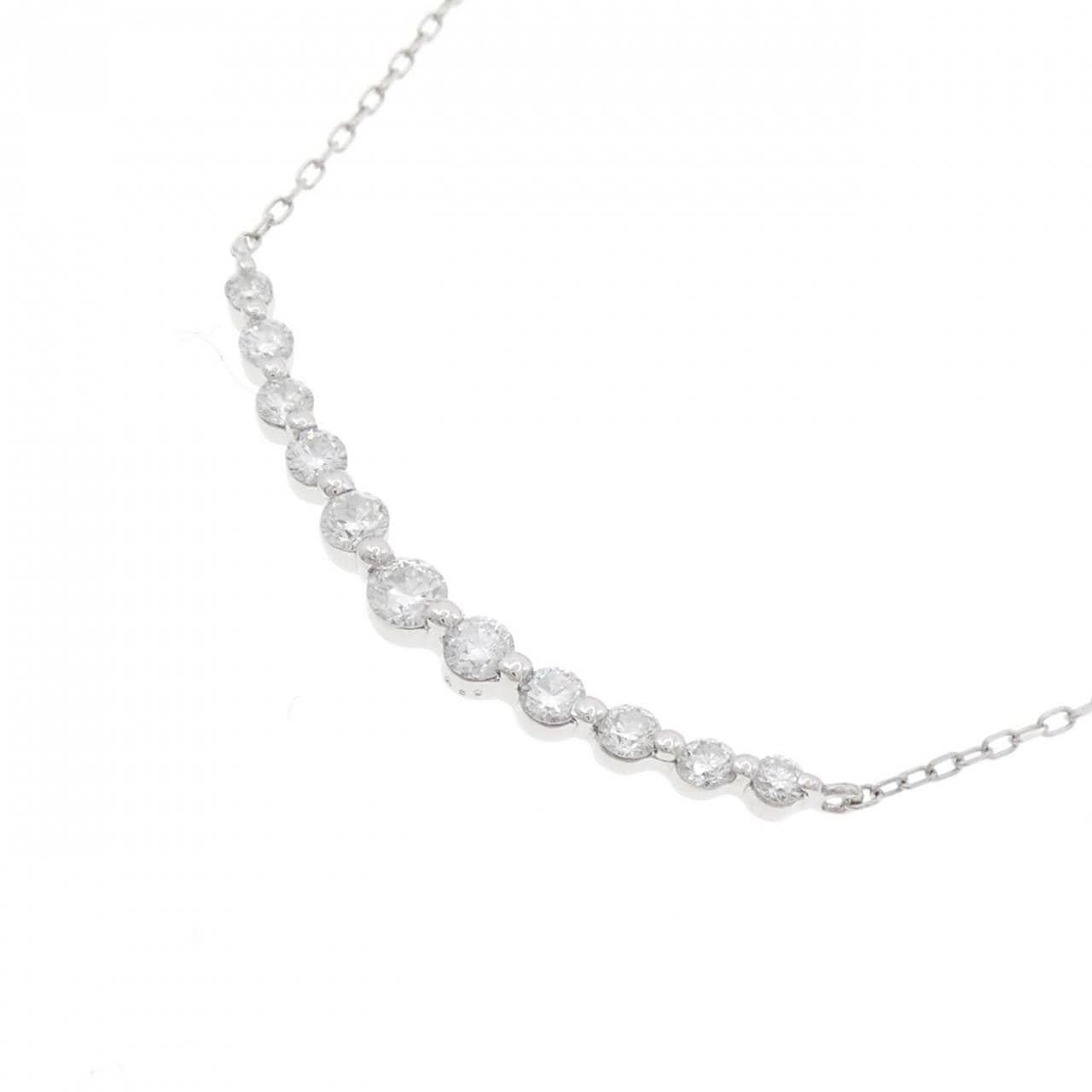 PT900/PT850 ダイヤモンド ネックレス 0.50CT