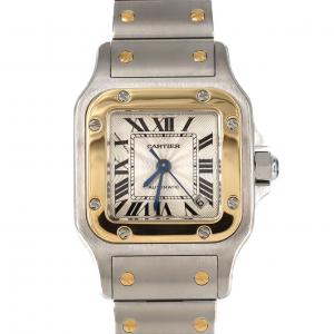 カルティエ サントスガルベSM コンビ W20057C4 SSxYG 自動巻