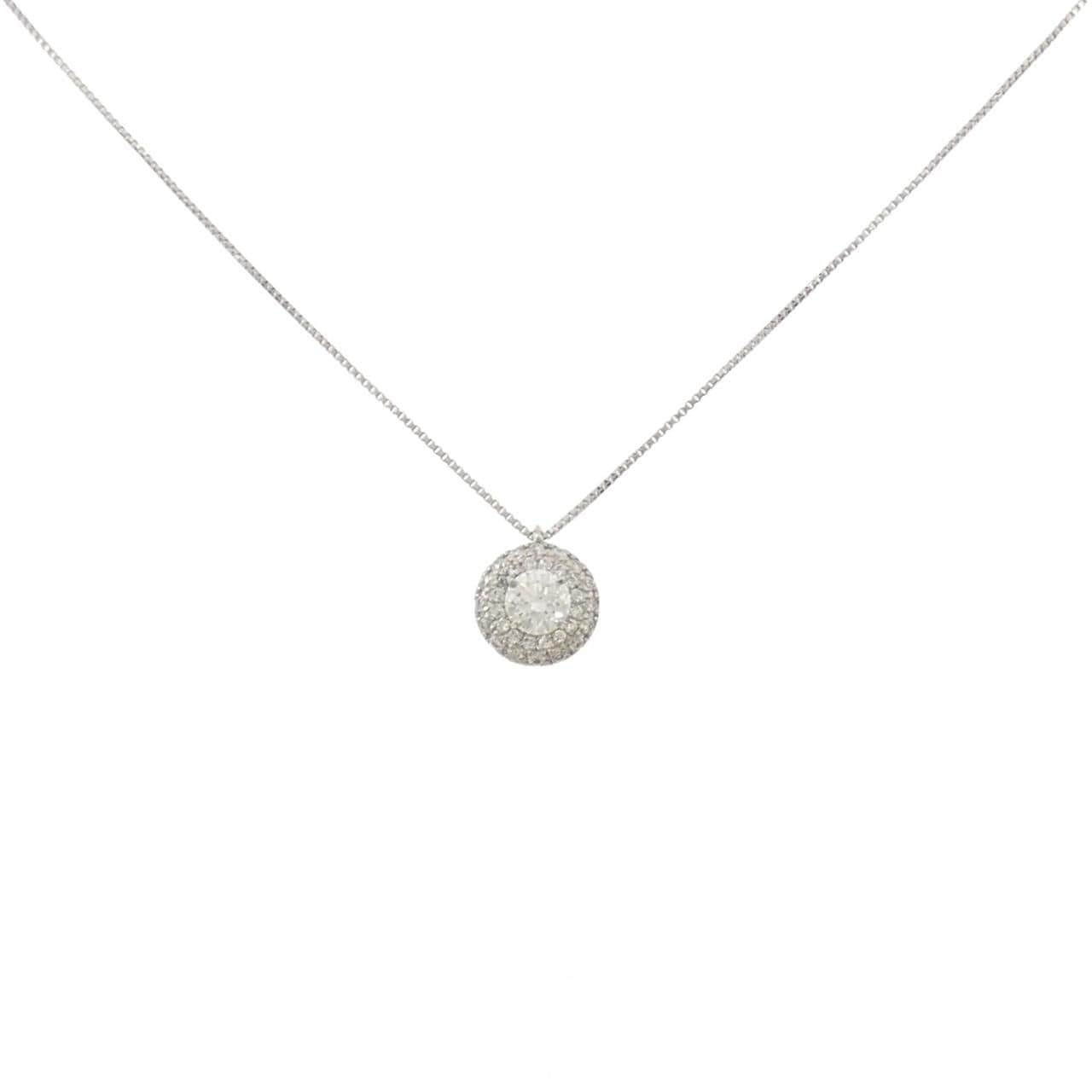 PT900/PT850 ダイヤモンド ネックレス 0.327CT F SI2 VG