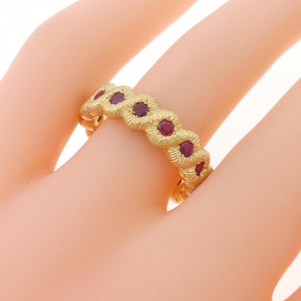 750YG ルビー リング