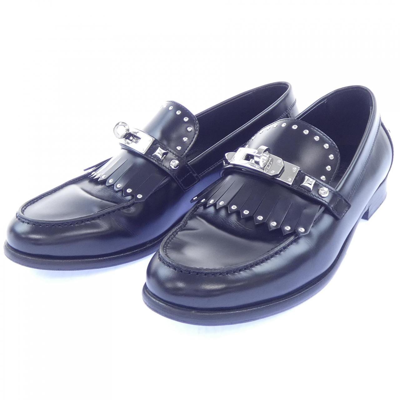 エルメス HERMES デスタン ケリーバックル クルーメドール 242095Z シューズ