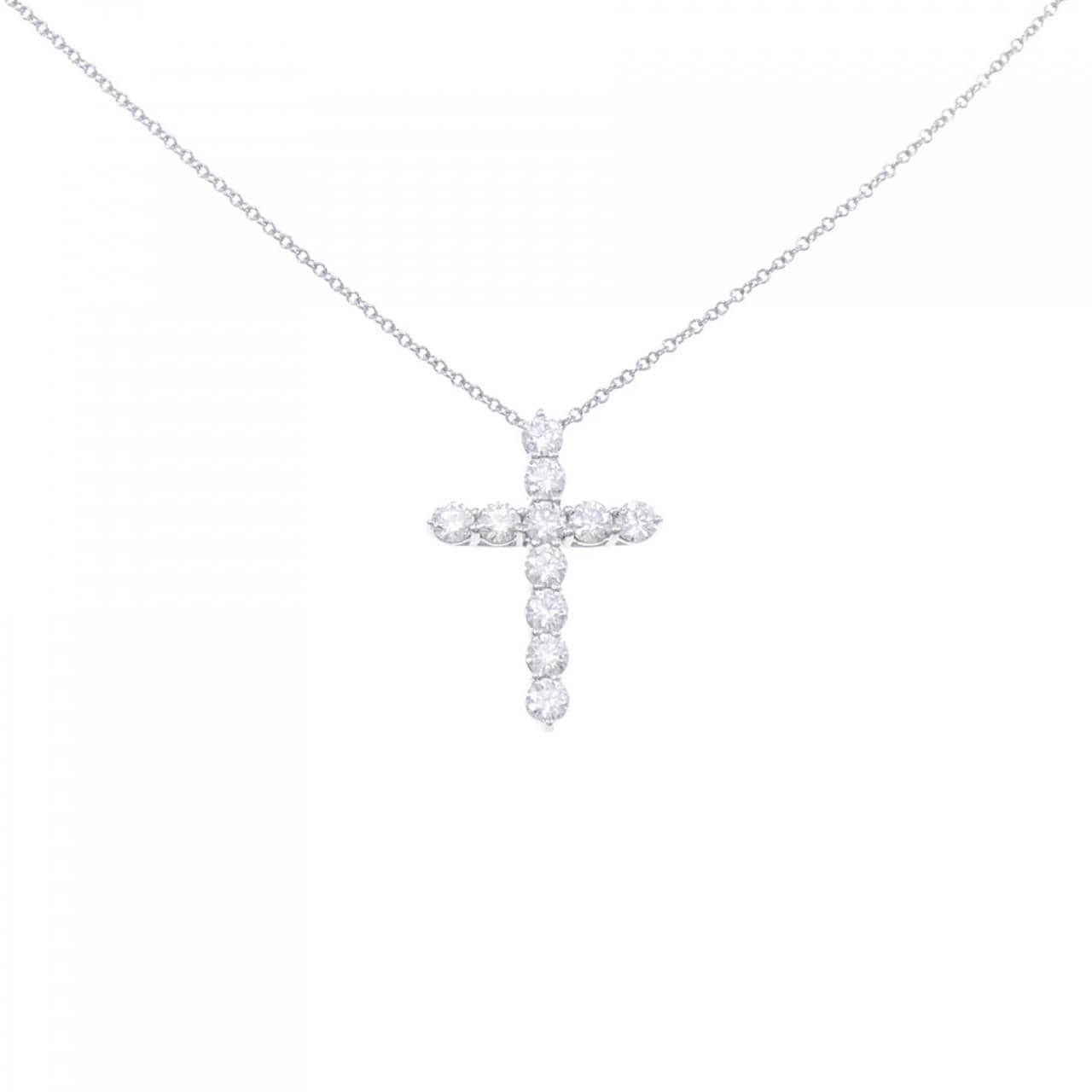 TIFFANY medium cross necklace