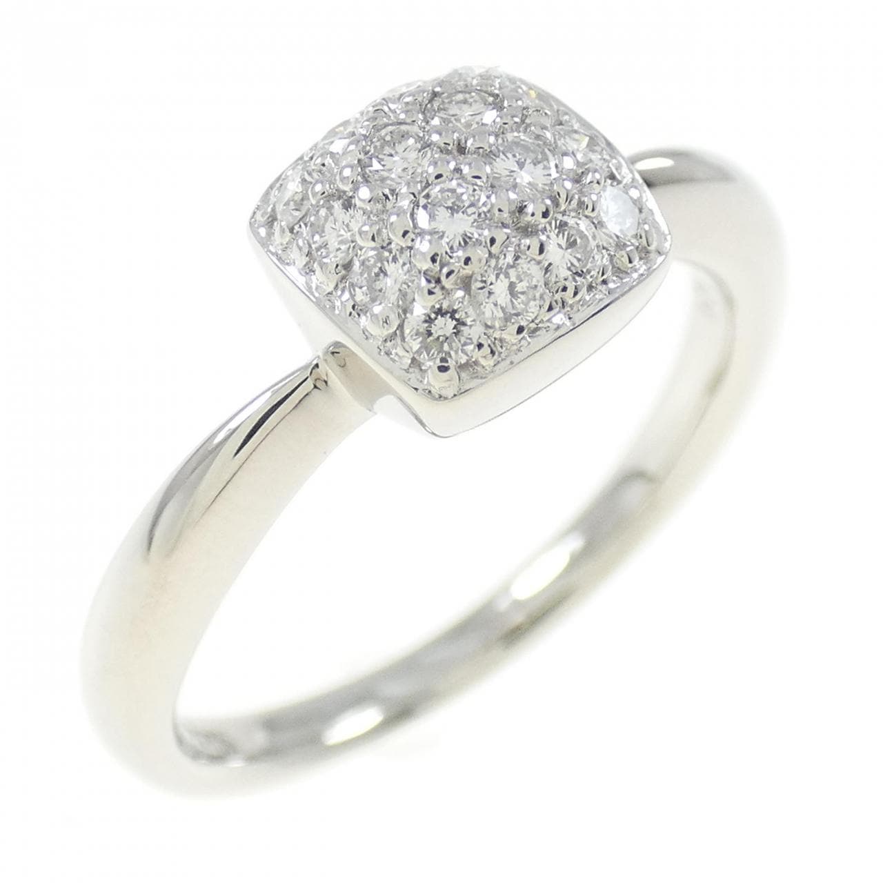 PT パヴェ ダイヤモンド リング 0.26CT