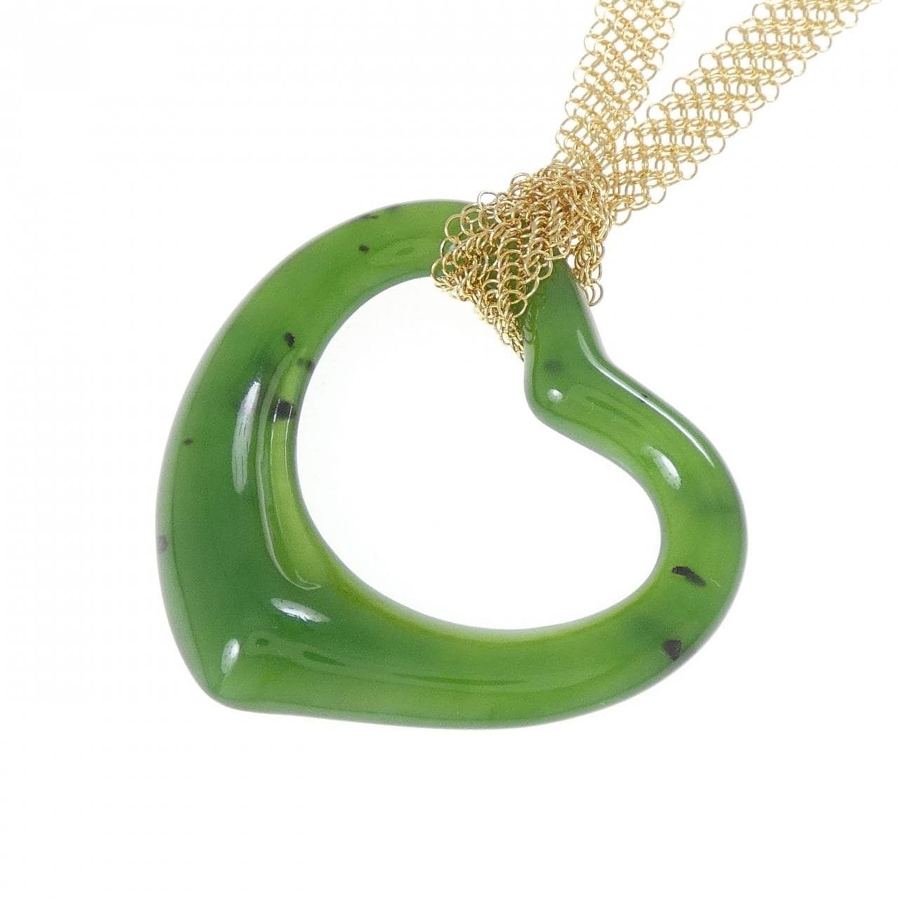 ティファニー ネフライトジェイド ネックレス