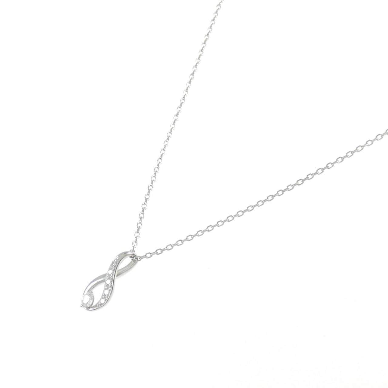 PT900/PT850 Diamond Necklace 0.15CT
