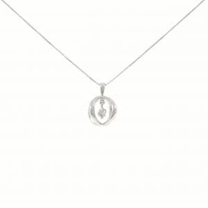 PT900/PT850 ダイヤモンド ネックレス 0.20CT