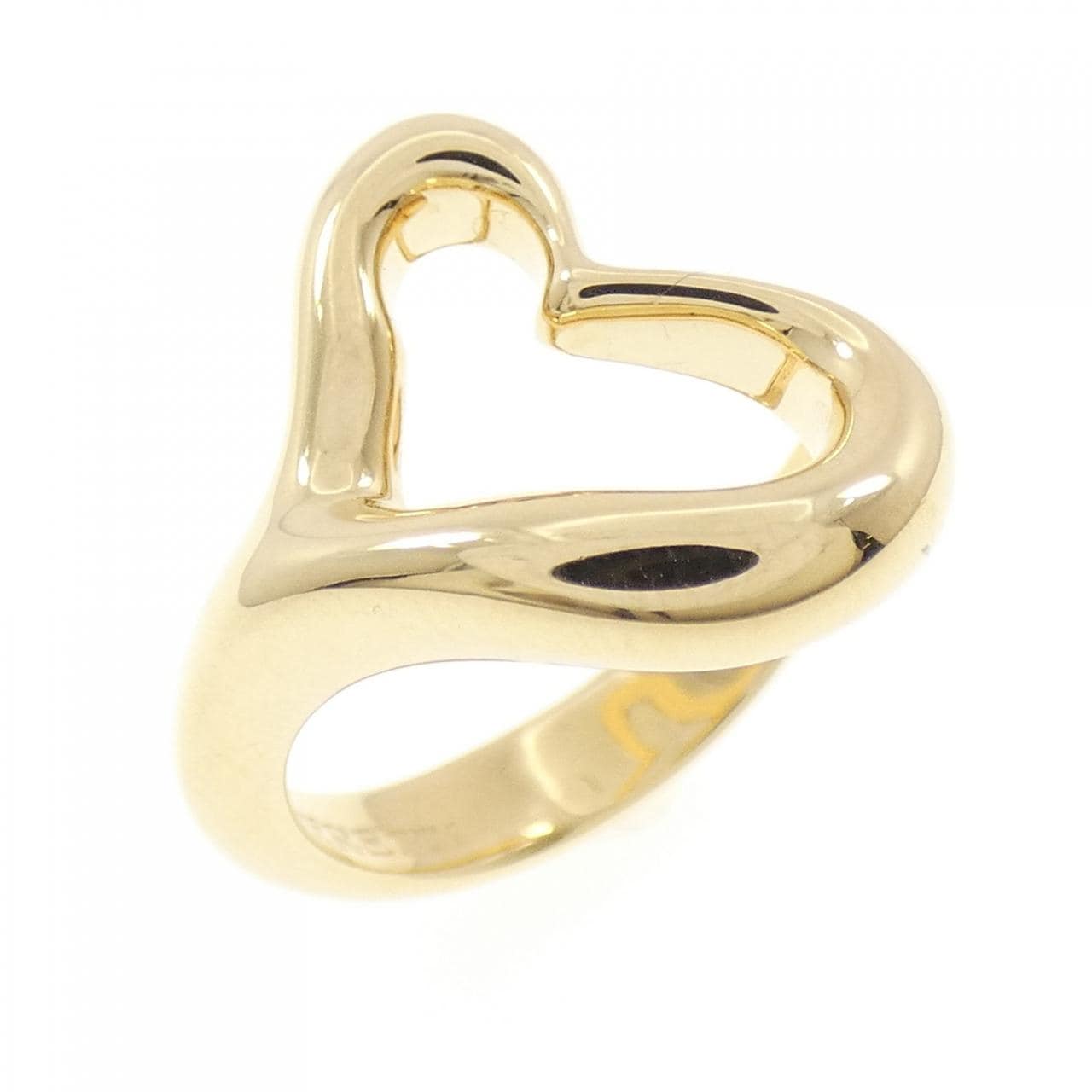 ティファニー オープンハート リング