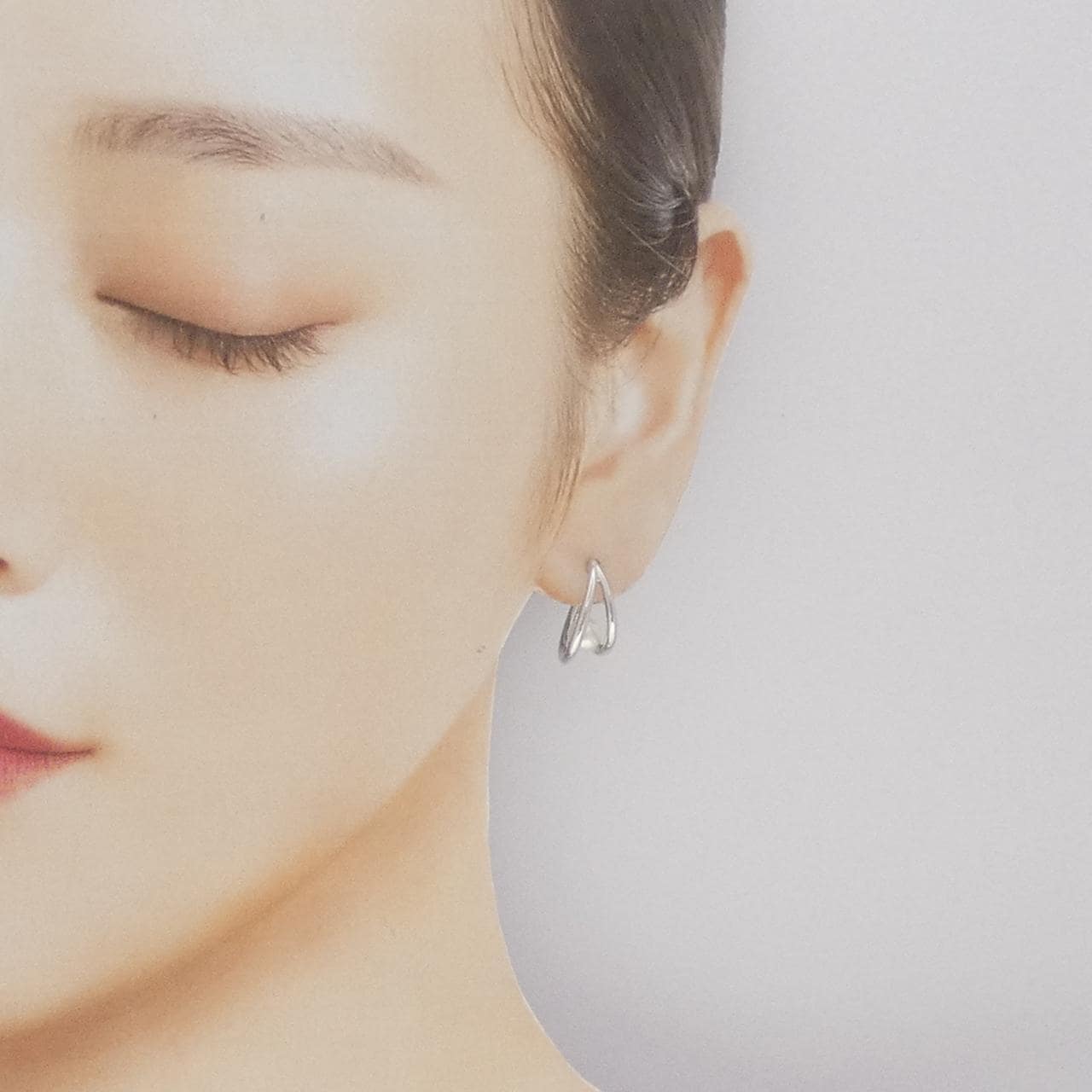 ミキモト アコヤパール イヤリング 5.5mm