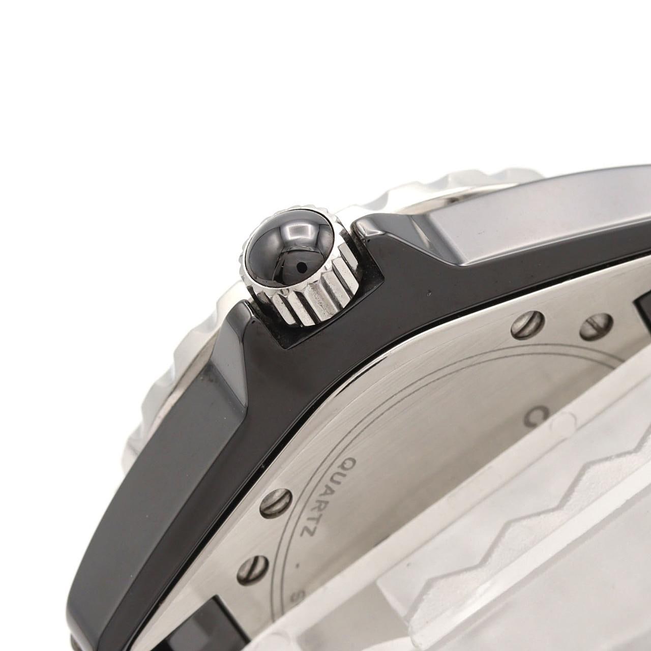 【ノーメンテナンス還元価格】シャネル J12 33mmセラミック･12Pルビー H1634 セラミック クォーツ