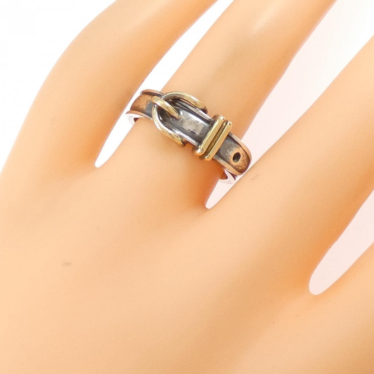【ヴィンテージ】エルメス センチュールクロア リング