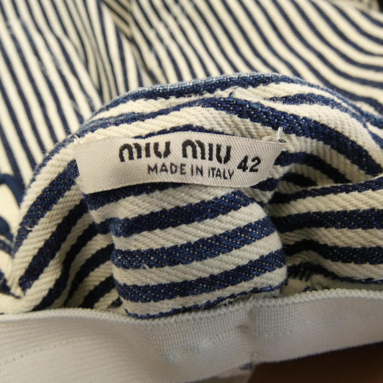 ミュウミュウ MIU MIU GWD207 1WIK スカート