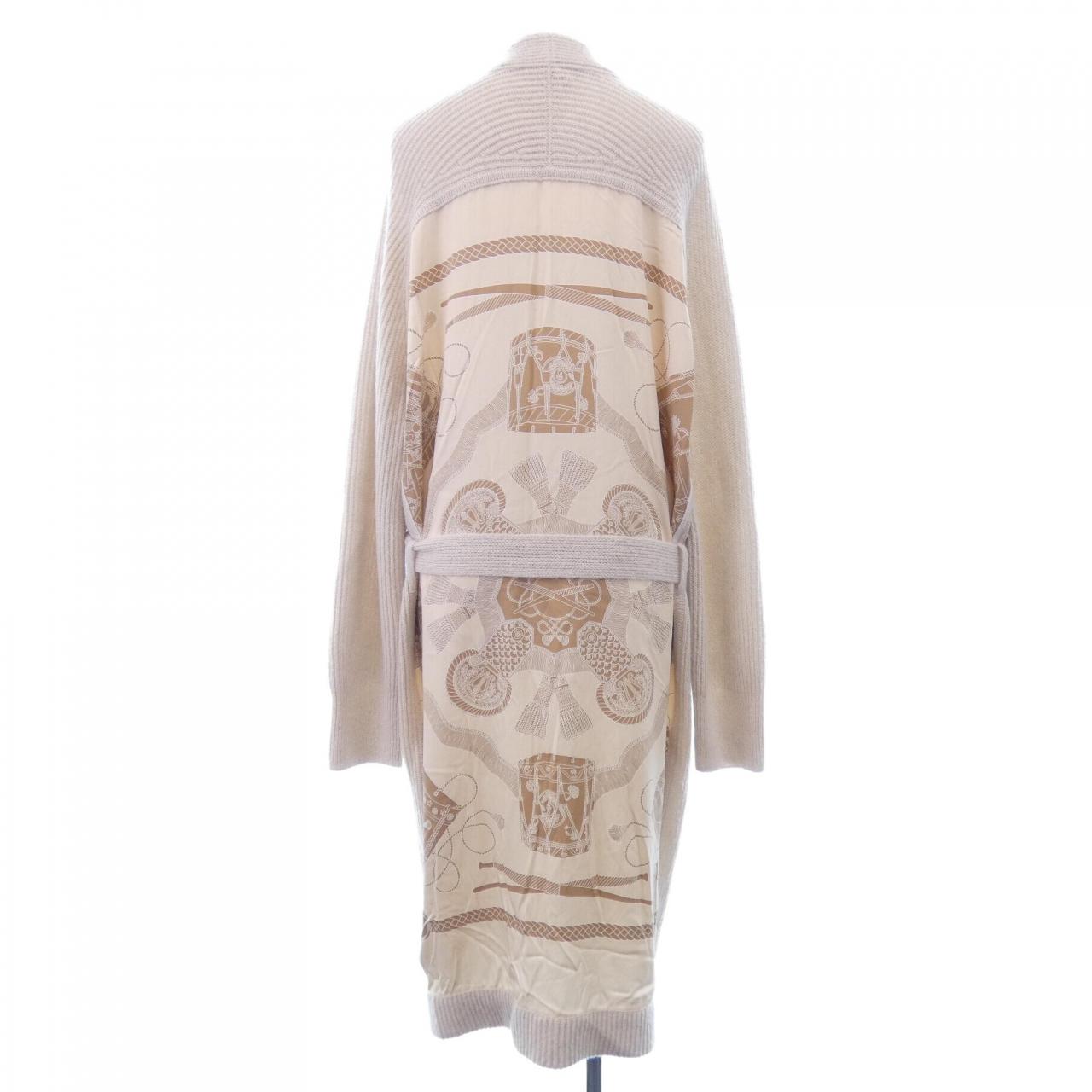 エルメス HERMES ロングカーディガン